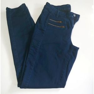 R Jeans Jeggings with Zipper Front Pockets